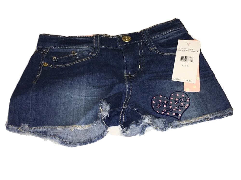 Celebrity Pink Girls Frayed Hem Shorts Size 5